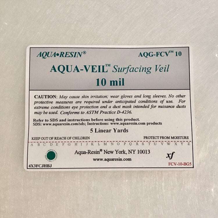 Aqua-Veil™ 10 mil (5 yd) Surfacing Veil