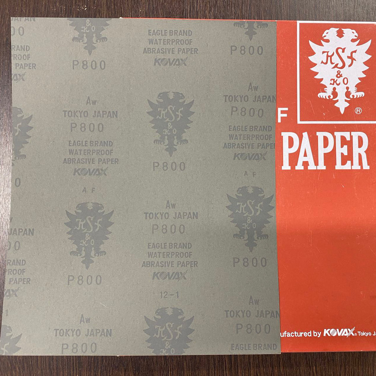 Eagle Brand Waterproof Sandpaper Japan 800 Grit for DIY Resin Art Resin Art NZ