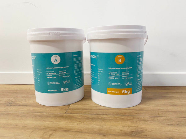 RTV Addition Cure Liquid Silicone Rubber - Mould Making - Shore A 20 - 10kg