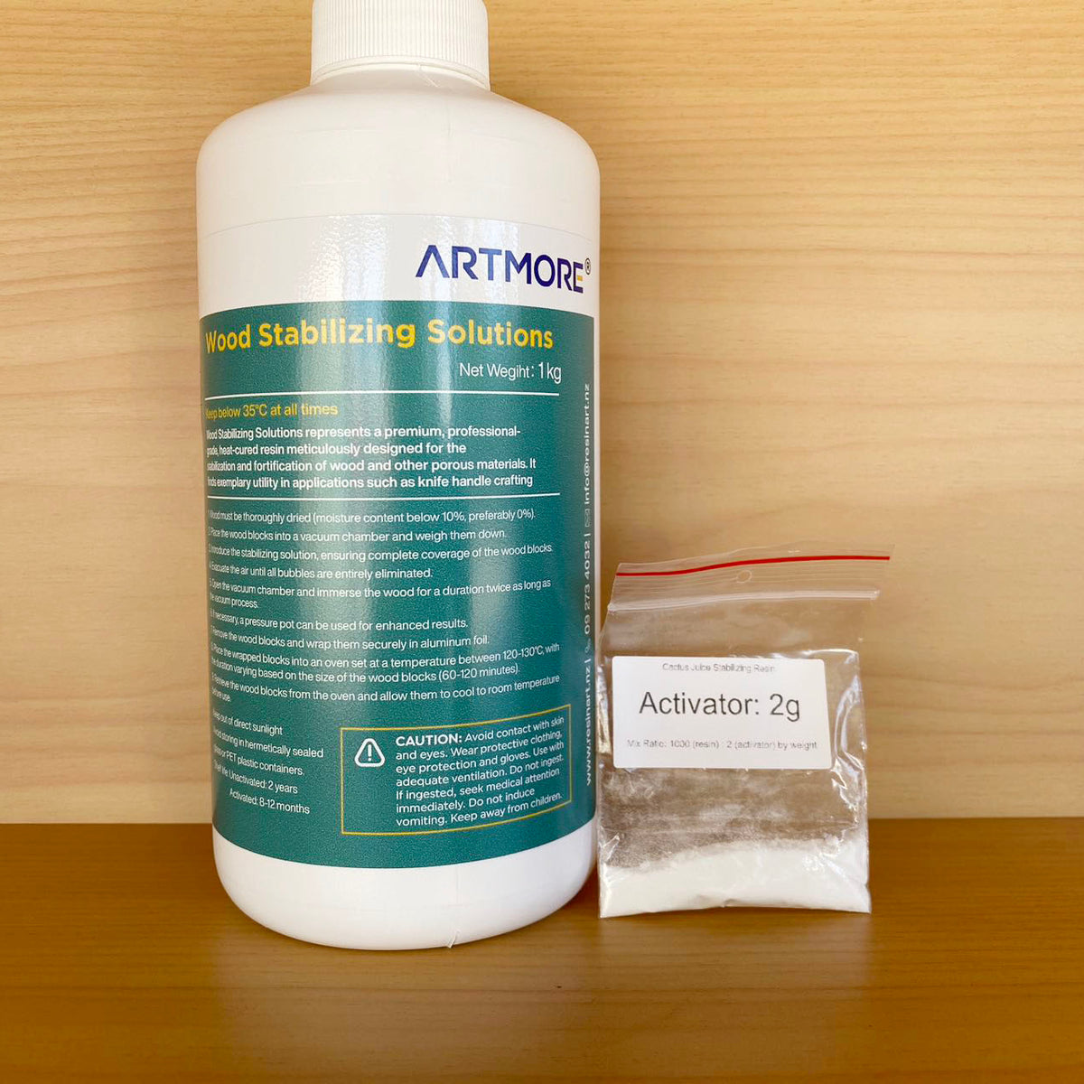 Wood Stabilizing Solutions Stabilizing Resin for Knife Handle Making Resin Art NZ