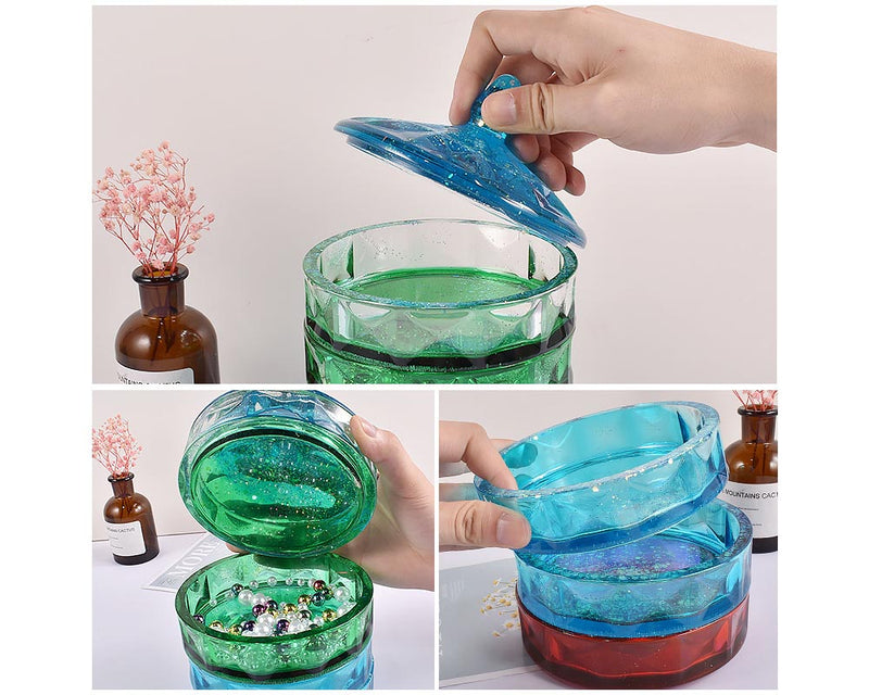 Jewelry Storage Moulds Set for DIY Craft and Resin Art - 04