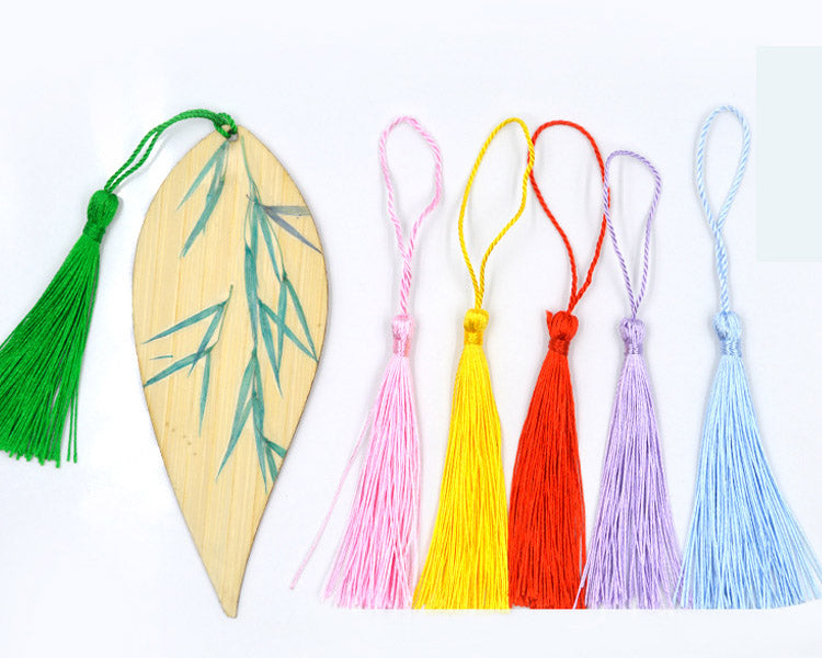 3 Pieces Colorful Tassels for DIY Bookmark Resin Moulds Jewelry DIY Craft