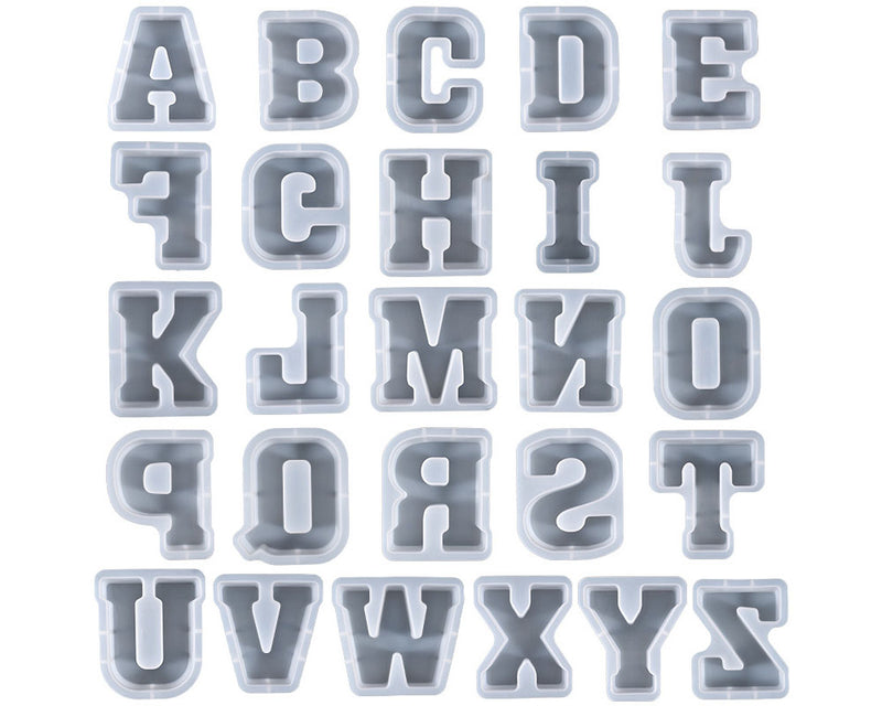 Alphabet Letter Moulds - Individual - Super Large