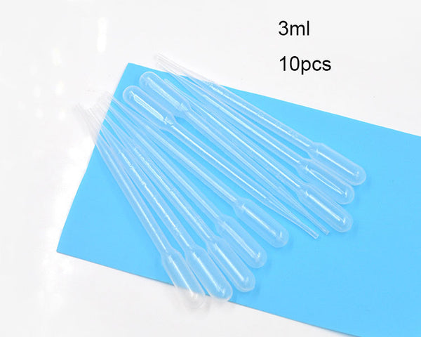 3ml Plastic Pipettes Droppers (10 Pcs)