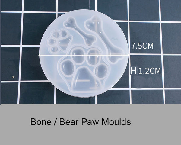 Bone / Bear Paw Moulds