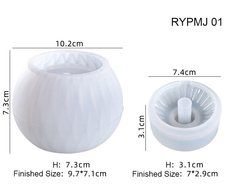 Bottle Container Resin Mould for Hand Cream, Hand Wash, Body Wash, Shampoo, Soap Fragrance
