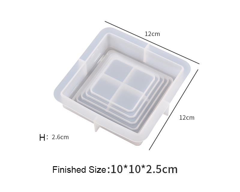 Serving Board Coaster Tray Resin Candle Moulds