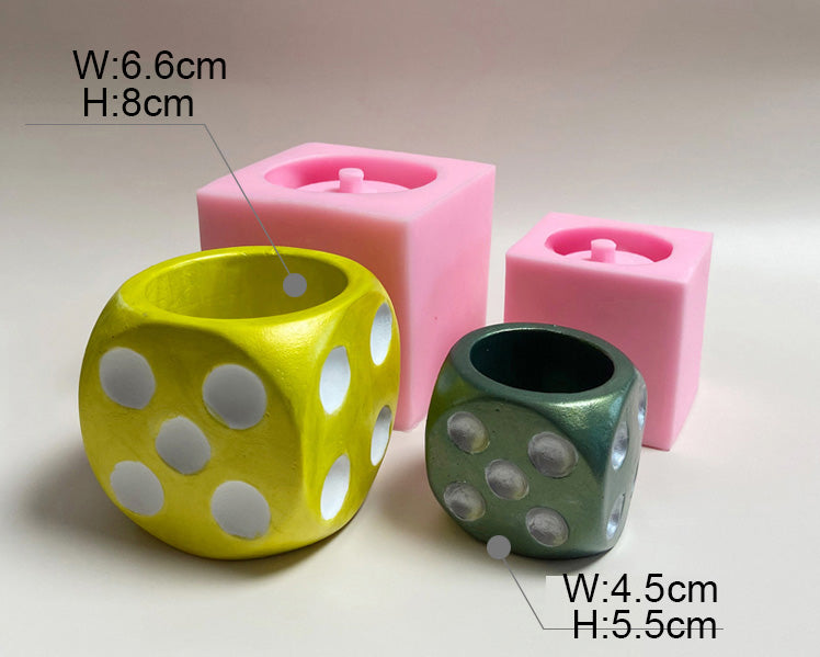50% OFF Dice Silicone Resin Casting Moulds for Resin Lovers Table Games DIY Making - JUMBO!