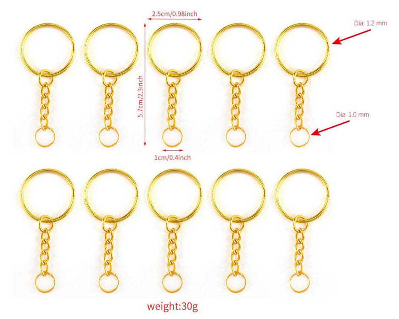 Golden Key Chain Accessories - 2 years Warranty