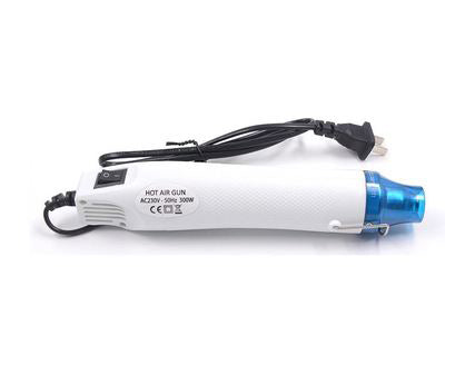 Mini Heat Gun for Crafts, Hot Air Gun Tool for Epoxy Resin, Shrink Wrap, Vinyl Wrapping, Shrink Tubing, Bubble Remover Tool