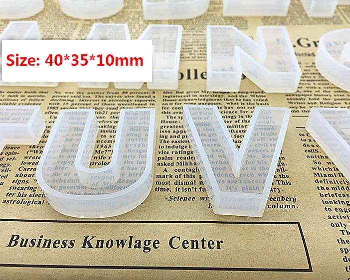 Alphabet Letter Moulds - Individual – Resin Art NZ