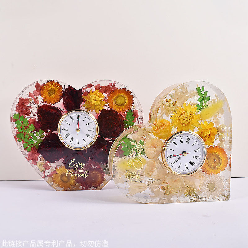 Heart Shape Clock Stand Moulds