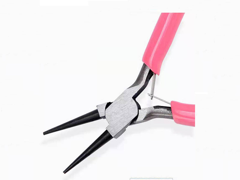 Jewelry Pliers, Jewelry Making Pliers Tools with Needle Nose Pliers/Chain Nose Pliers, Round Nose Pliers and Wire Cutter