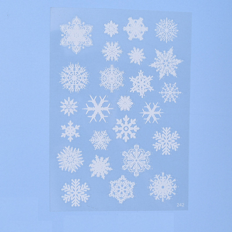 Multiple Flower Material Stickers - Sealed in Pocket Pack