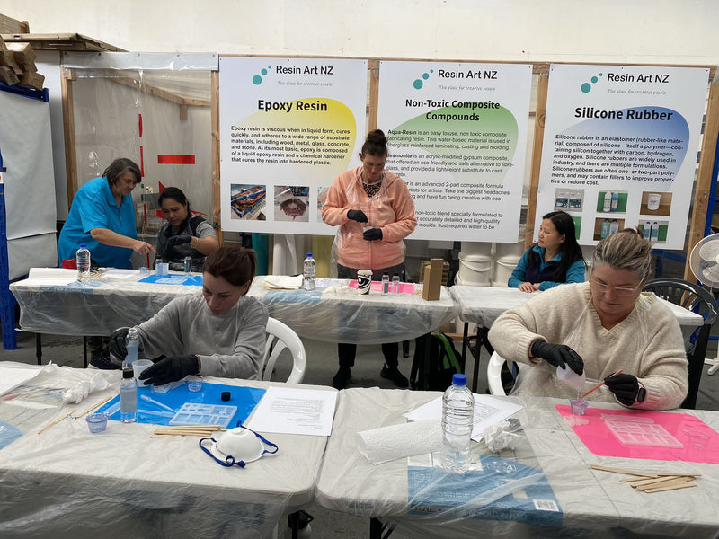 Resin Art - Workshop 10 June, 2023