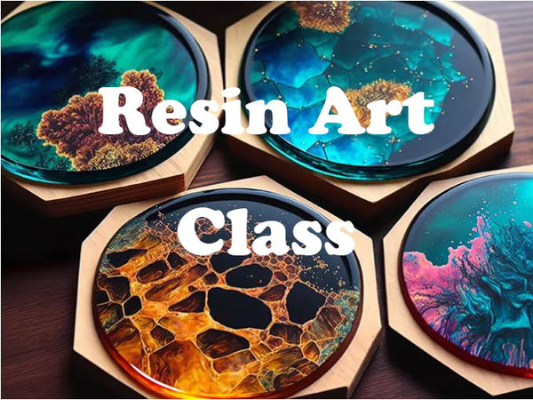 Resin Art - Workshop - Resin Art 8th June 2024
