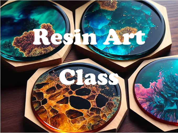 Resin Art - Workshop - Resin Art 11th May 2024