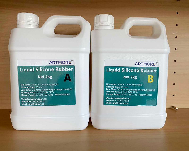 Liquid Silicone Rubber - Mould Making - Shore A 20 - 4kg