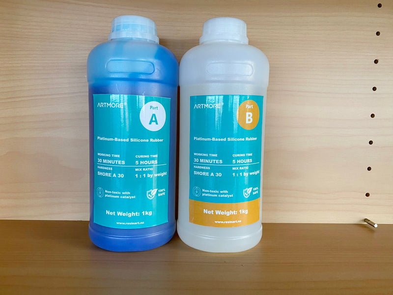 Liquid Silicone Rubber - Mould Making - Shore A 30 - 2kg