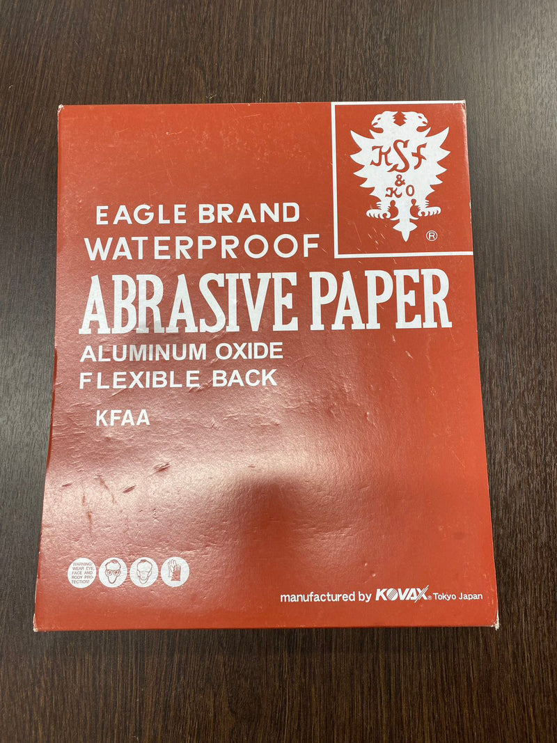 Eagle Brand Waterproof Sandpaper Japan 800 Grit for DIY Resin Art