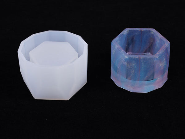 Jewelry Storage Moulds Set for DIY Craft and Resin Art - Hexagonal