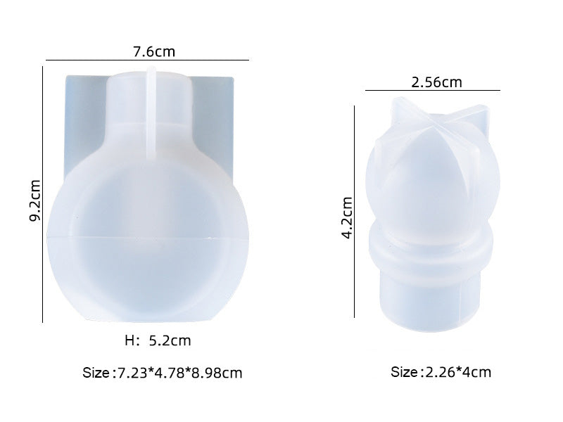 Perfume Bottle Container Resin Moulds