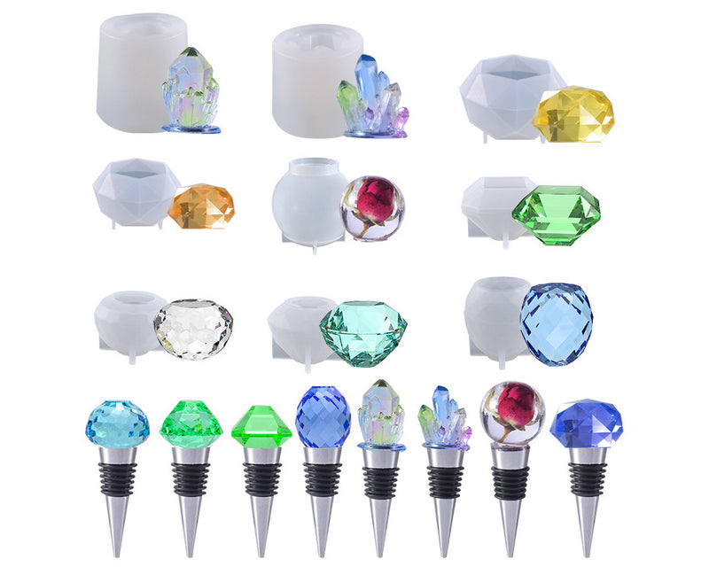 Wine Bottle Stopper Cabinet Cupboard Knobs Moulds