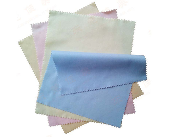 Microfiber Cleaning Cloth - Use with Beeswax Sealer for Seal and Polishing  - Random Colour - 10-Pack, 10x10cm