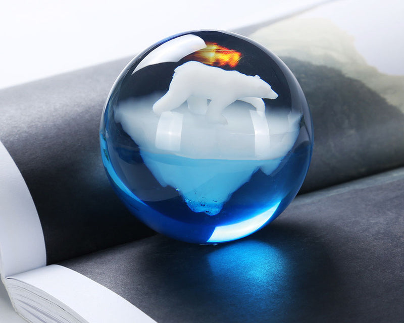 3D Model Resin Mould Decoration Resin Filler Simulated - Polar Bear