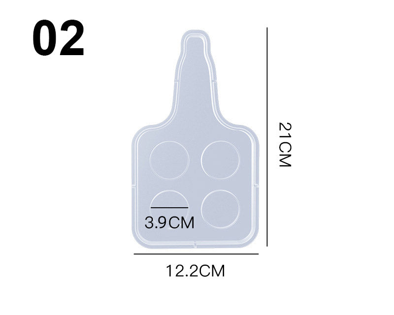 Coaster Moulds Suitable For Wine Glass