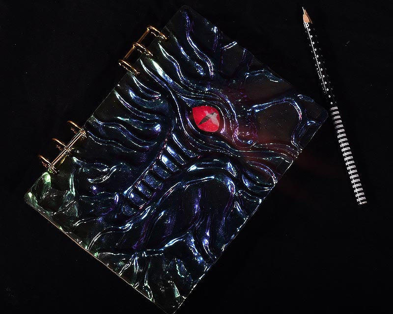 Cthulhu Demon Eye Wind Dragon Eye A5 Notebook Resin Mould