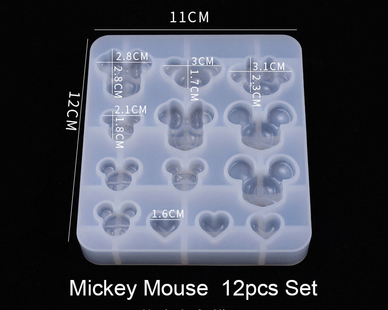 Mickey Mouse Bear Moulds