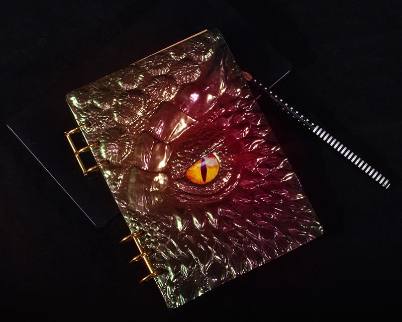 Cthulhu Demon Eye Wind Dragon Eye A5 Notebook Resin Mould