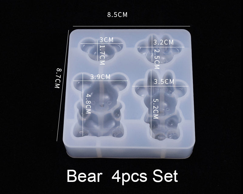 Mickey Mouse Bear Moulds