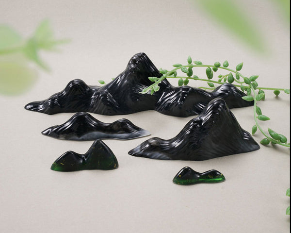 Fake Mountain Epoxy Resin Silicone Moulds Paperweight