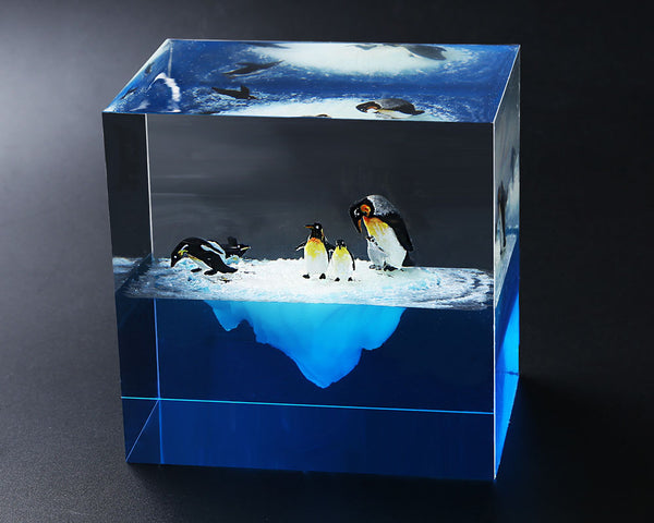 3D Model Resin Mould Decoration Resin Filler Simulated - Penguin