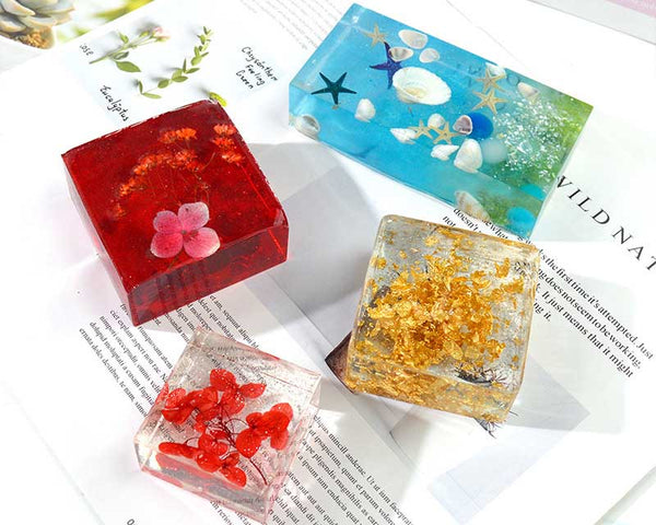 One set of Cube Resin Mould Cube Silicone Moulds Resin Casting Moulds for DIY Craft Making