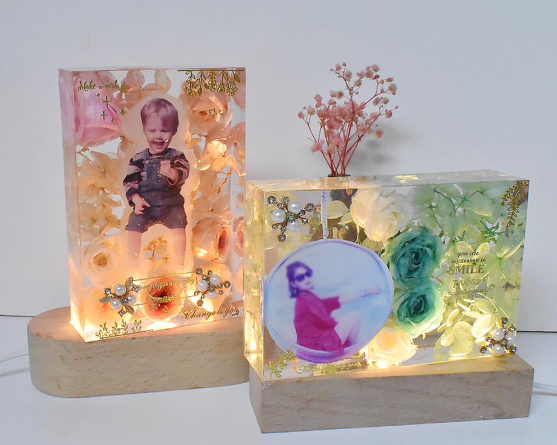 LED Photo Frame Moulds Picture Frame Floral Preservation, Specimens Making, Bookend Moulds Handmade Crafts Home Decoration