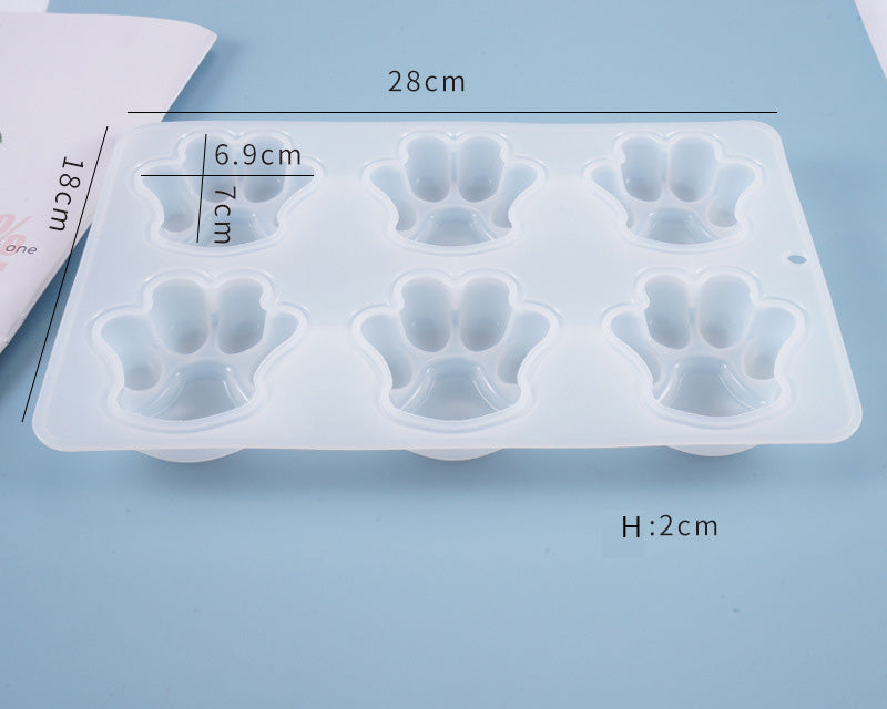 Dog Paws Tag Moulds