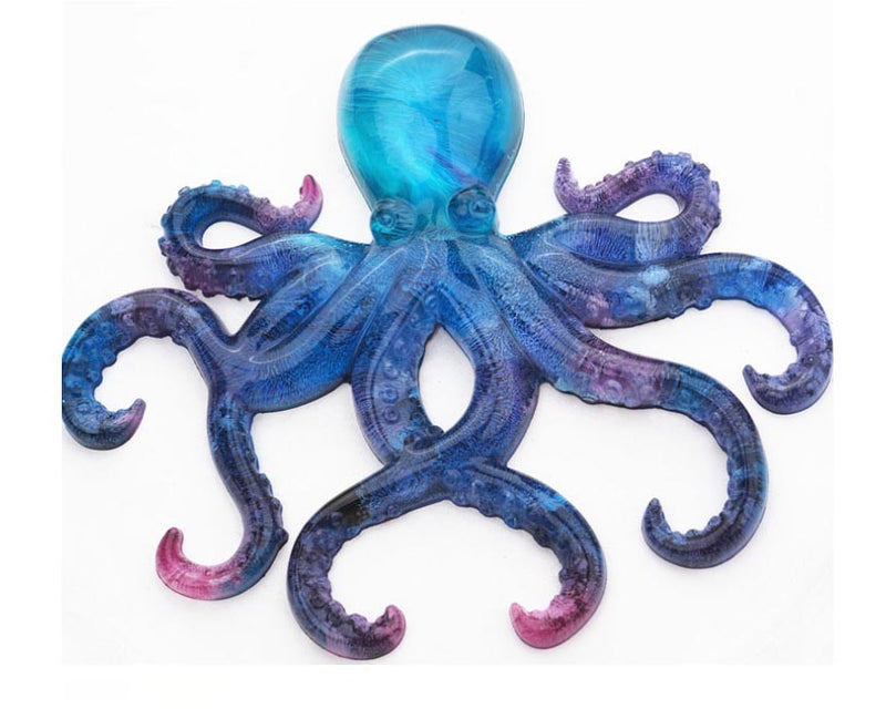 Octopus Mould Silicone for Crafts Decoration Octopus Shape Epoxy Resin Mould Cake Decorating Tools