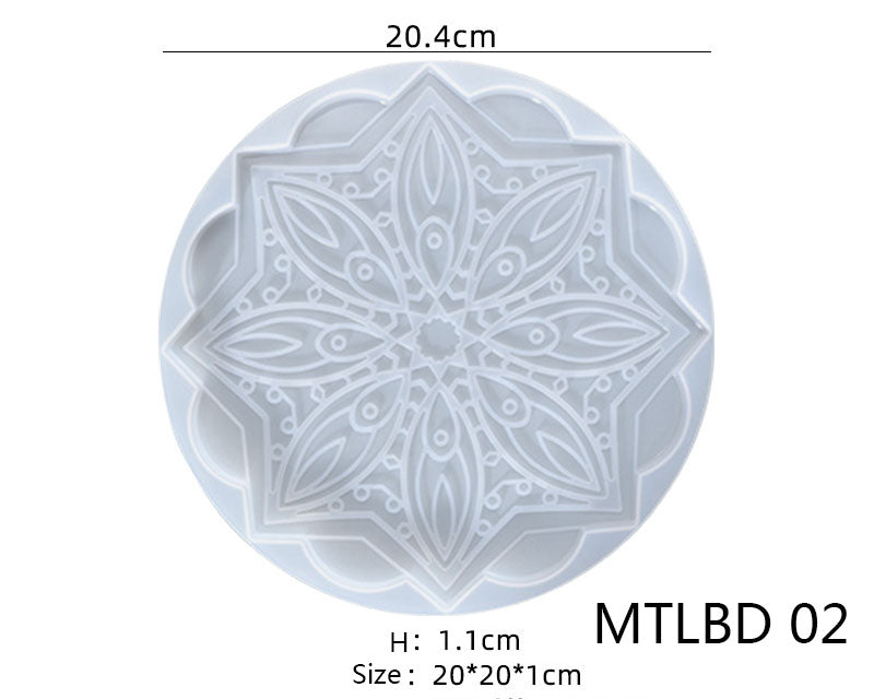 Coaster Moulds - Mandala