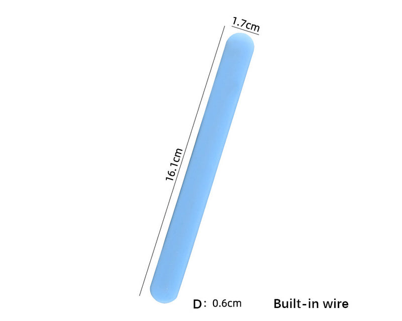 Mixing Stick Silicone Mould Reinforced Extended Cream Cake Mixing Scraper - BPA Free, Food Grade Material