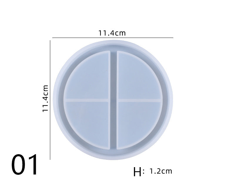 Dish Moulds - Round Grid