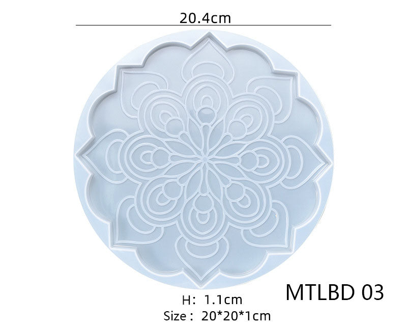 Coaster Moulds - Mandala