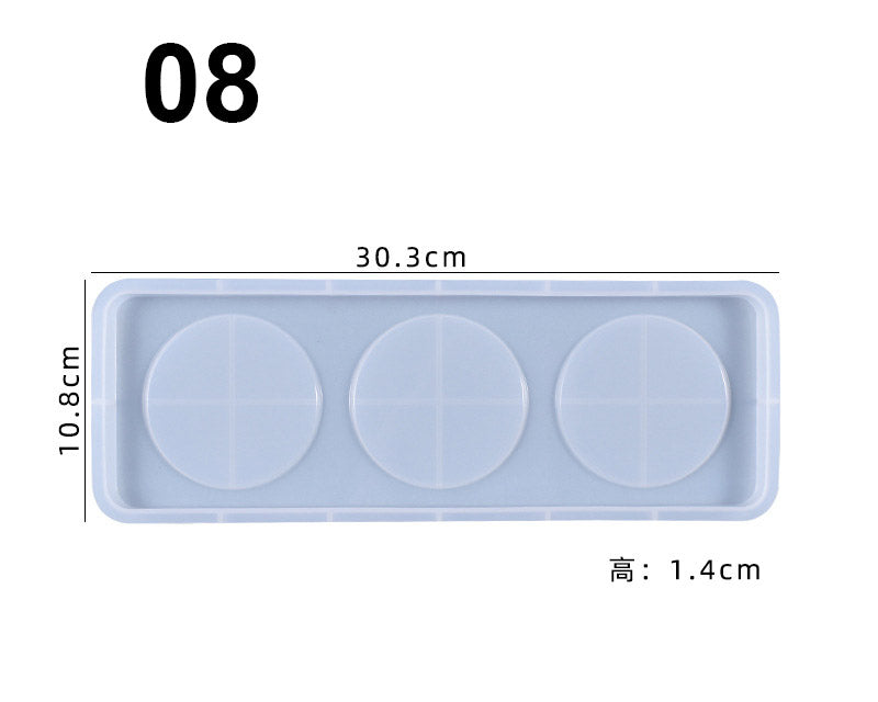 Coaster Moulds Suitable For Wine Glass