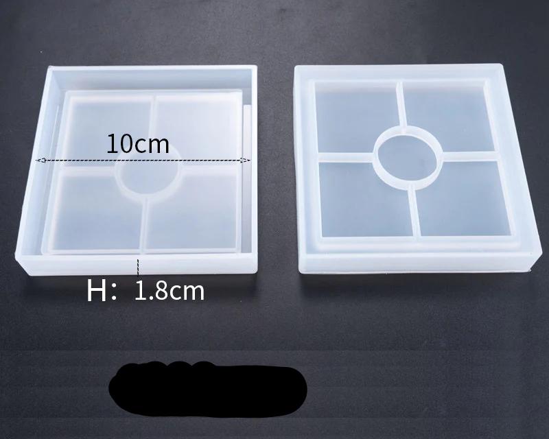 Coaster Moulds - Round/Square/Hexagonal