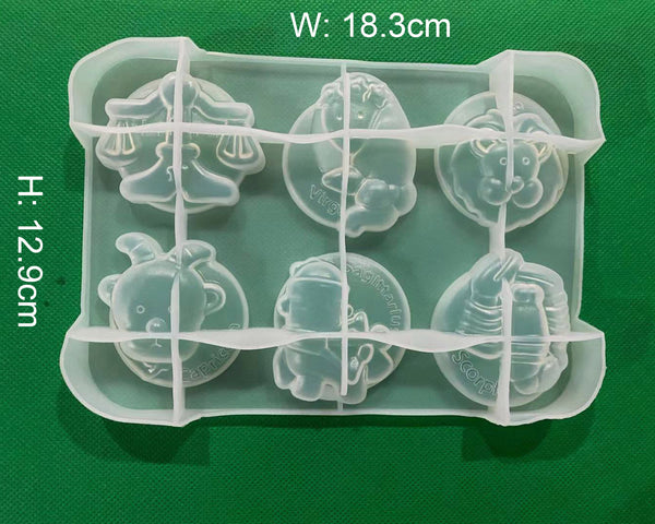 Horoscopes Silicone Mould-3