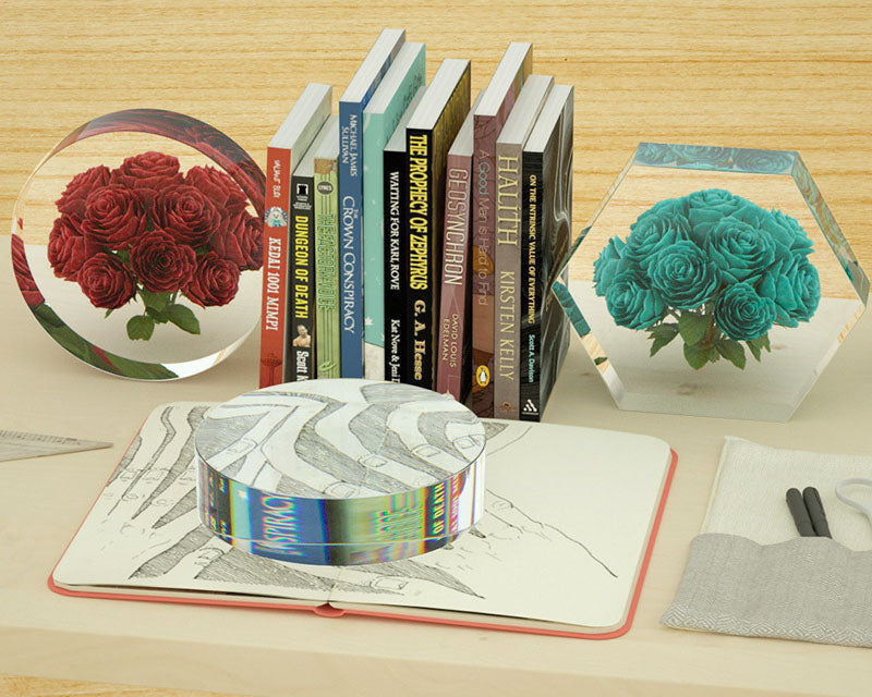 Jumbo Moulds Tap Out Moulds Floral Preservation, Specimens Making, Bookend Moulds