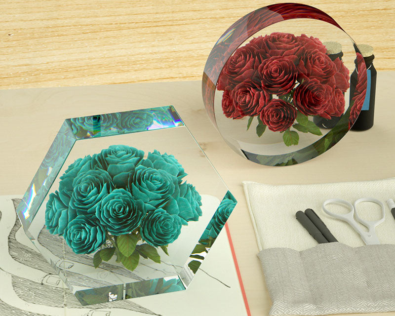 Jumbo Moulds Tap Out Moulds Floral Preservation, Specimens Making, Bookend Moulds