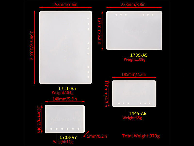 Notepad Moulds